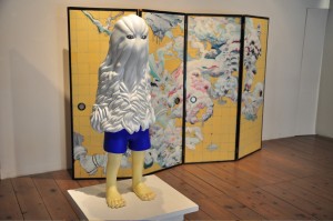 komuro_12 前回の展覧会情報でお知らせした小室貴裕の新作展示風景です