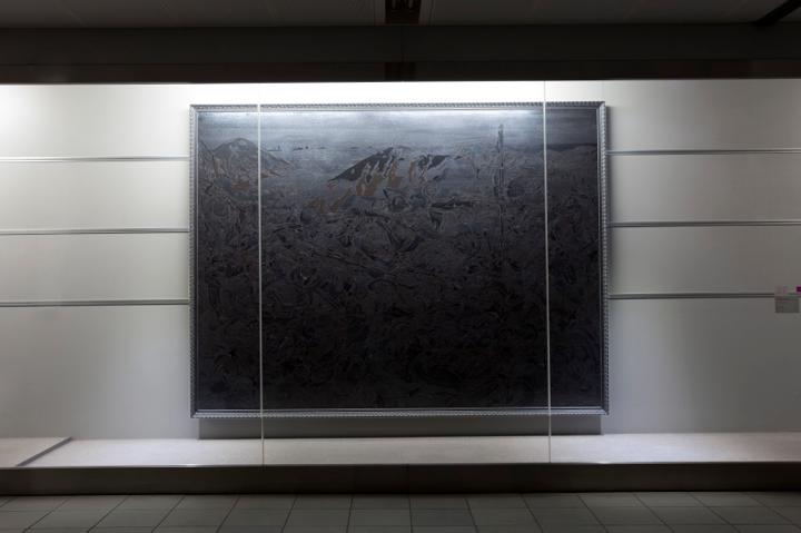 平川恒太|Trinitite-阿图岛玉碎2013 1935 x 2595mm帆布、晴纶、油画、额头