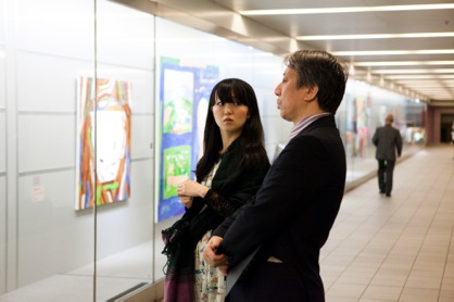 “Art Award Tokyo Marunouchi 2013” public final screening (Yukiyuki Underground Gallery)