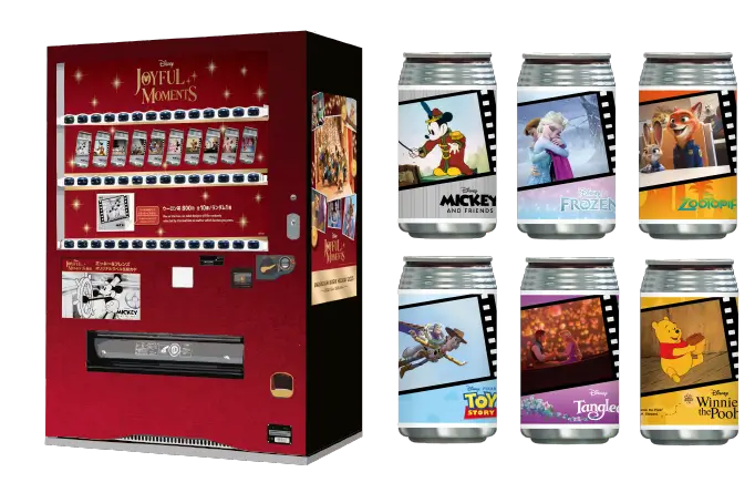 ラッピング自販機