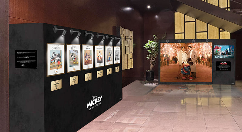 ミッキーマウスとKing & Prince“べスフレ３ショット”