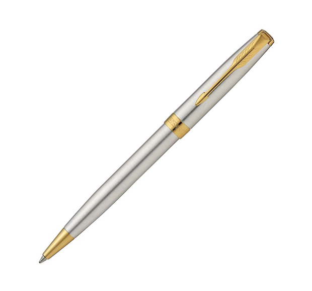 PERKER Sonnet Stainless Steel GT Ballpoint Pen