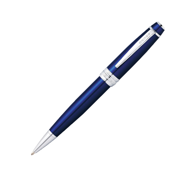 cross bailey blue ballpoint pen