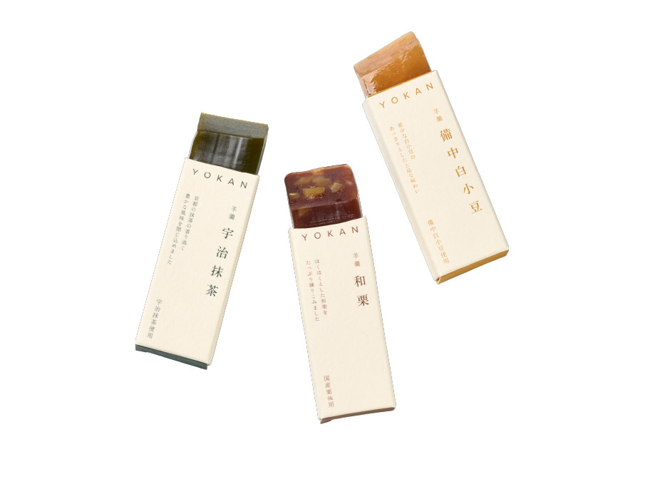 羊羹（和栗・白小豆・抹茶など）
