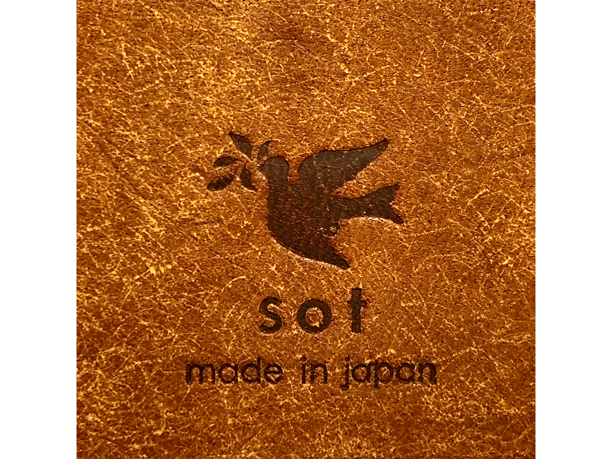 Made in Japan（本地生產本地消費）sot tokyo sot的原創產品由東京工匠縫製和打磨，然後在商店中展示。