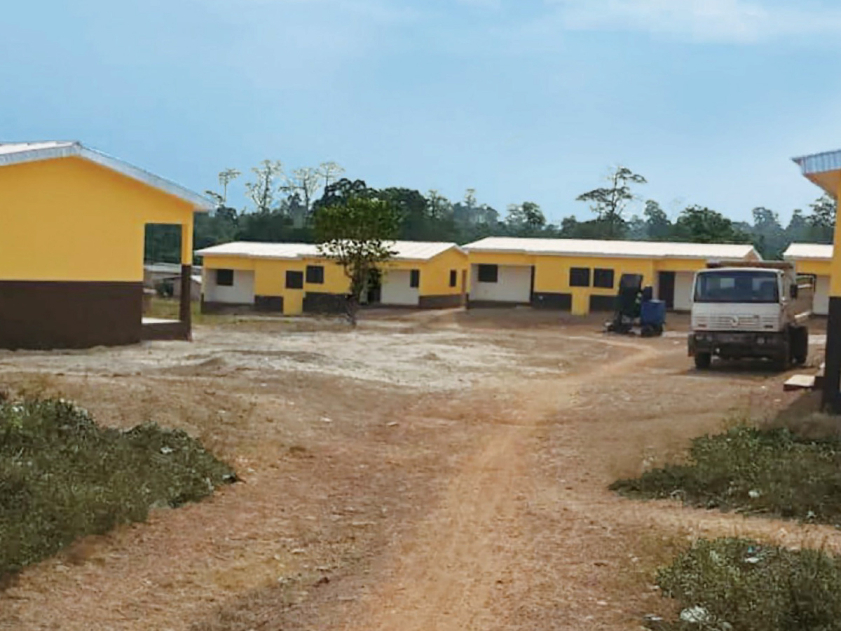 Construction of CACAO SAMPAKA school