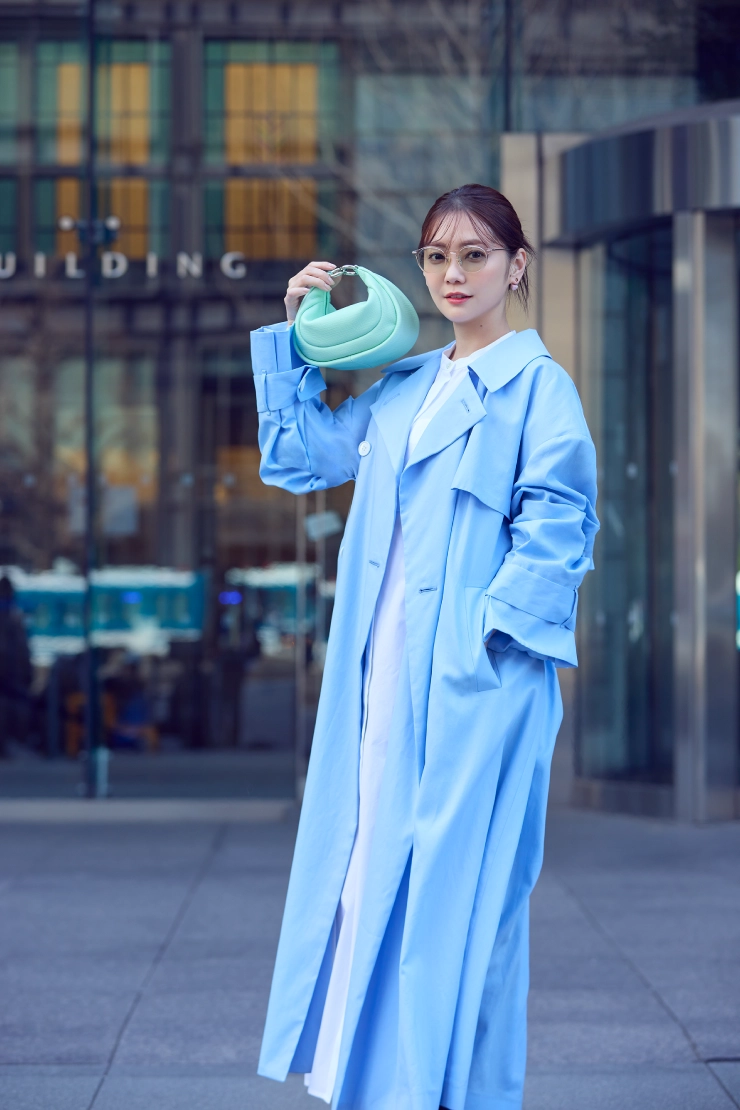 享受春天外出的高雅休閒