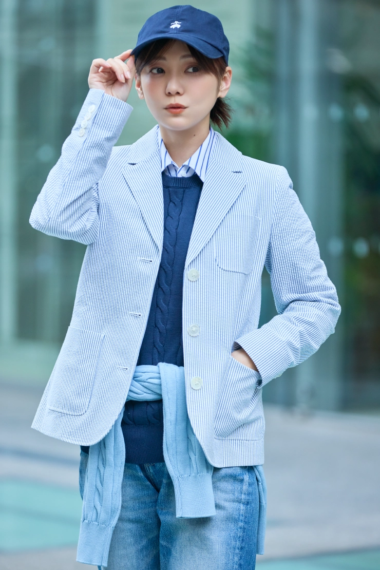 享受春天外出的高雅休閒