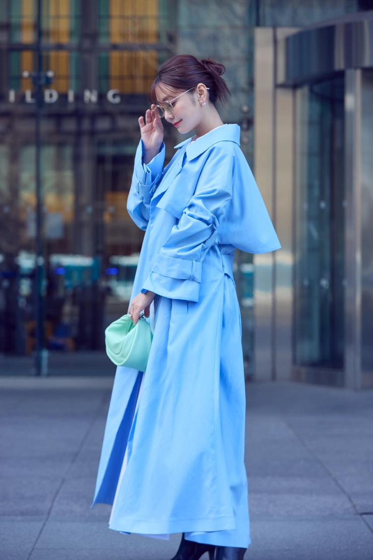 享受春天外出的高雅休閒