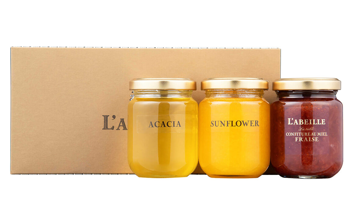 Morning honey gift trio