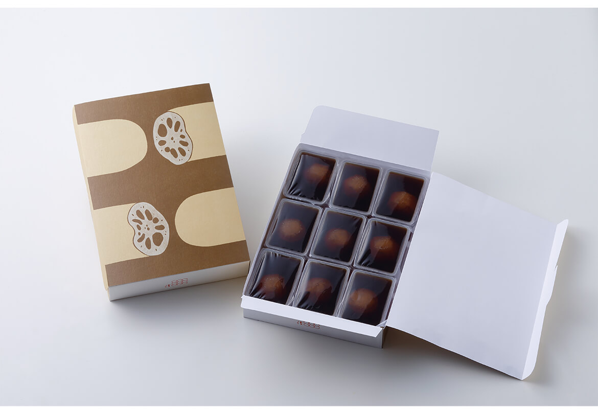 蓮もち＜栗餡＞9個入