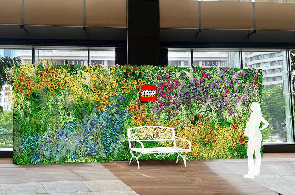 flower wall image