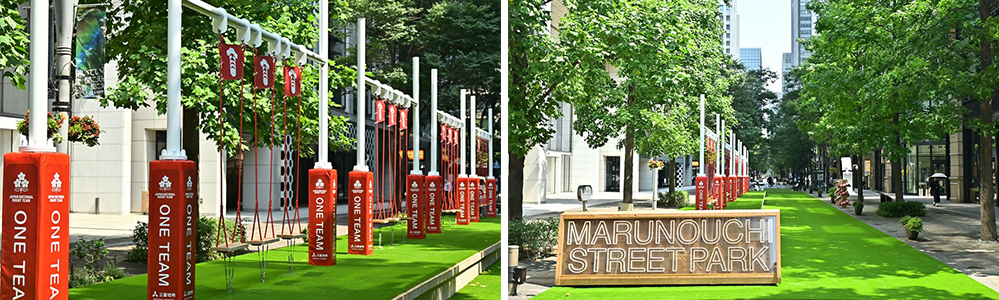 ONE TEAM SWING!@Marunouchi Street Park 2023 Summer