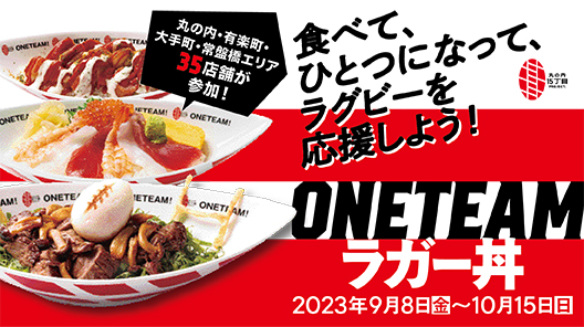 ONE TEAM ラガー丼