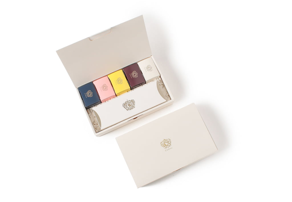 Short galette 4 pieces 5 boxes & soft sand 15 pieces gift set