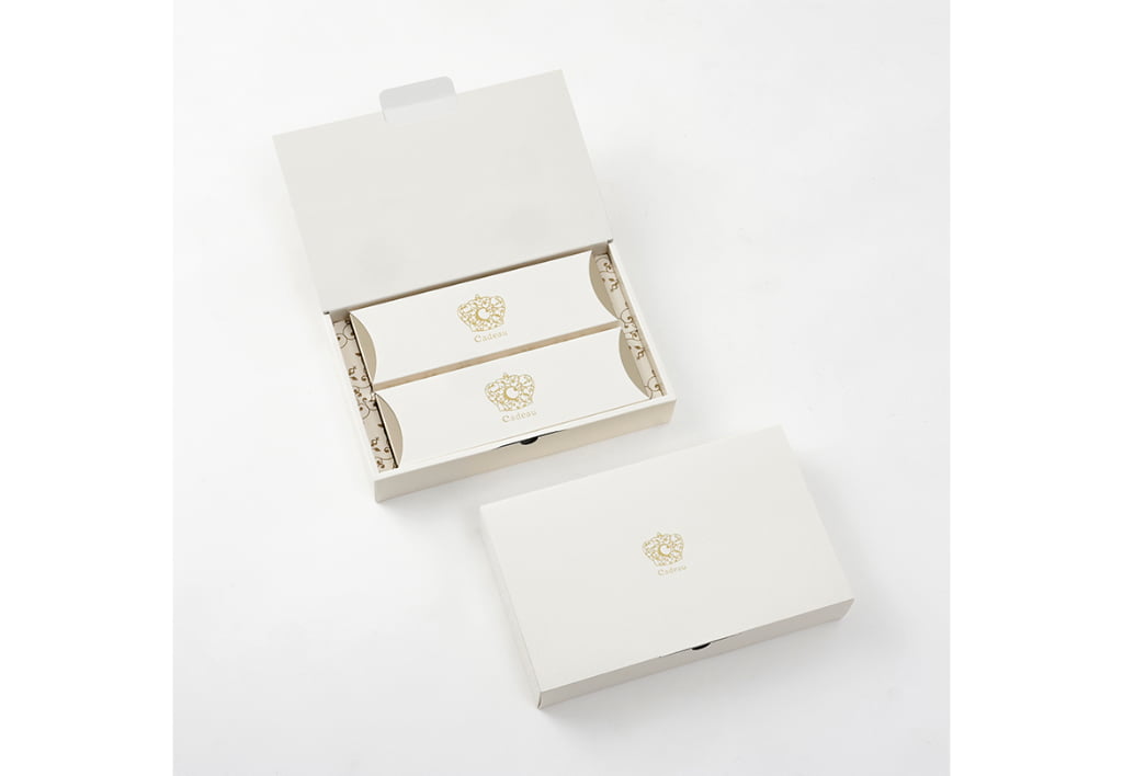 Short galette 20 pieces 2 can gift set (classic & cacao)